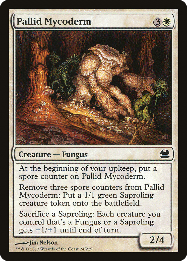 Pallid Mycoderm (MMA-024) [Modern Masters] Foil
