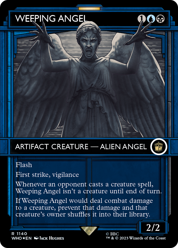 Weeping Angel (WHO-1140) [Doctor Who]: (Showcase) (Borderless) Foil