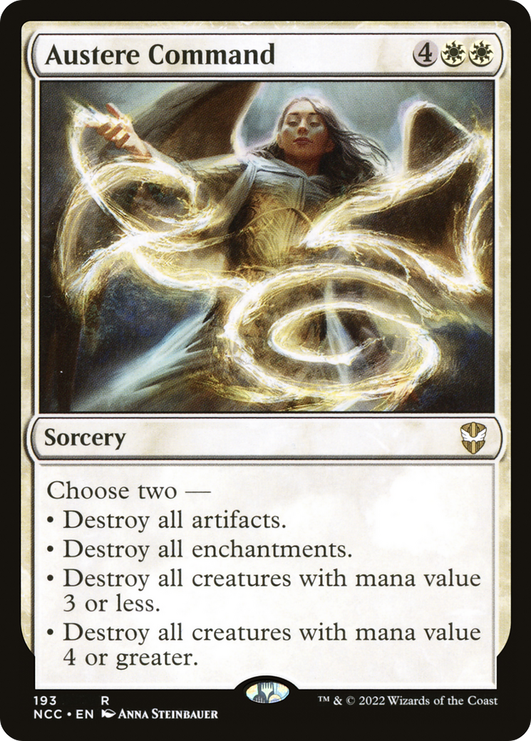 Austere Command (NCC-193) [New Capenna Commander]