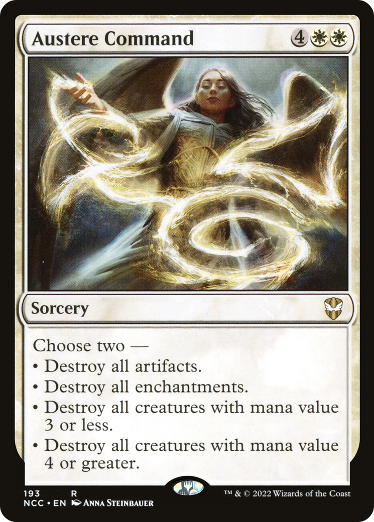 Austere Command (NCC-193) [New Capenna Commander]