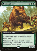 Nessian Boar (Extended Art) (THB-328) [Theros Beyond Death] Foil