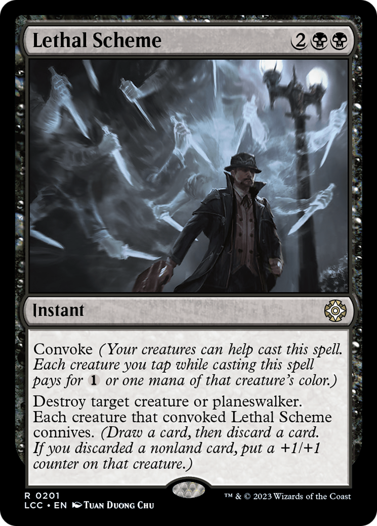 Lethal Scheme (LCC-201) [The Lost Caverns of Ixalan Commander]