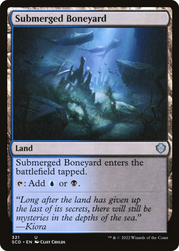 Submerged Boneyard (SCD-321) [Starter Commander Decks]