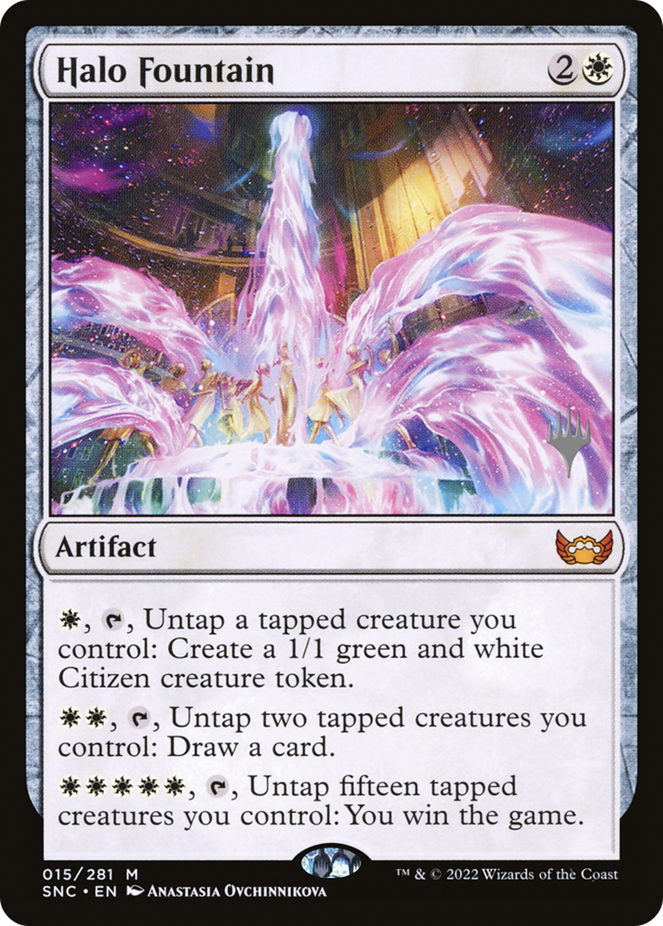 Halo Fountain (PPSNC-015) [Promo Pack: Streets of New Capenna Promos]