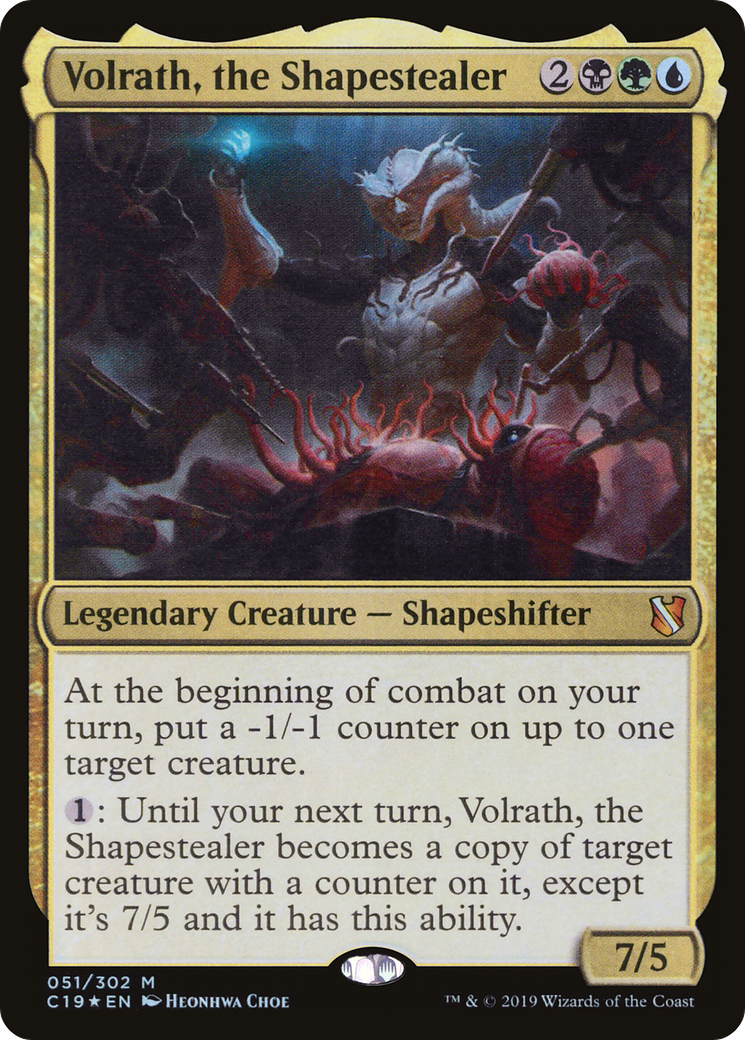 Volrath, the Shapestealer (C19-051) [Commander 2019] Foil
