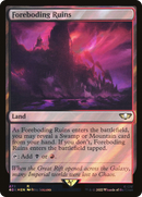 Foreboding Ruins (Surge Foil) (40K-279) [Warhammer 40,000 Commander] Foil