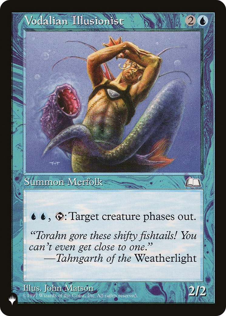 Vodalian Illusionist (LIST-WTH-58) [The List]