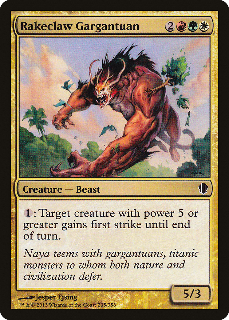Rakeclaw Gargantuan (C13-205) [Commander 2013]