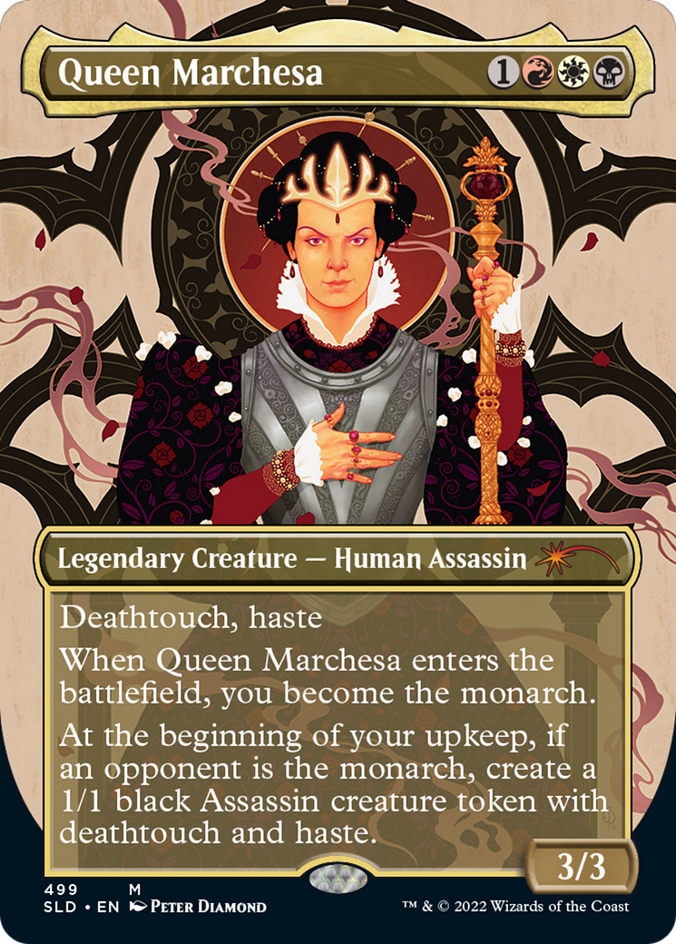 Queen Marchesa (SLD-499) [Secret Lair Drop] (Borderless) Foil