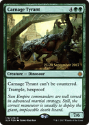 Carnage Tyrant (PRE-179S) [Ixalan Promos] Foil