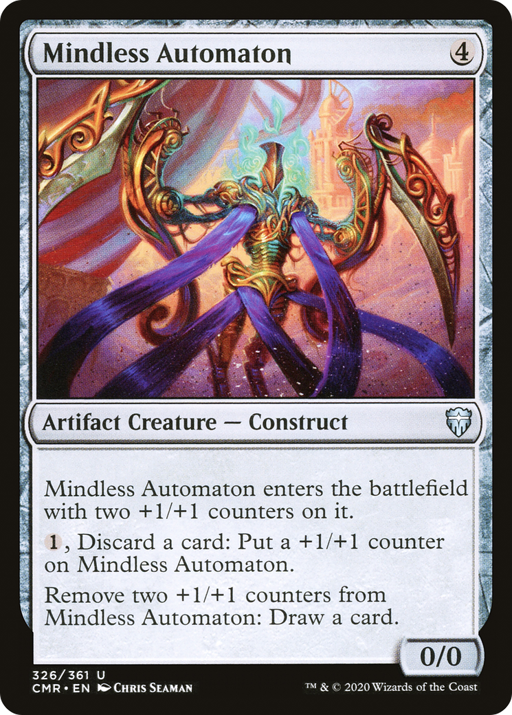 Mindless Automaton (CMR-326) [Commander Legends]