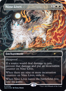 Nine Lives (SLD-793) [Secret Lair Drop] (Borderless) Foil