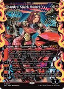 Chandra, Spark Hunter (DFT-401) [Aetherdrift]: (Showcase) Foil