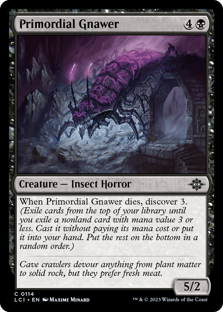 Primordial Gnawer (LCI-114) [The Lost Caverns of Ixalan] Foil