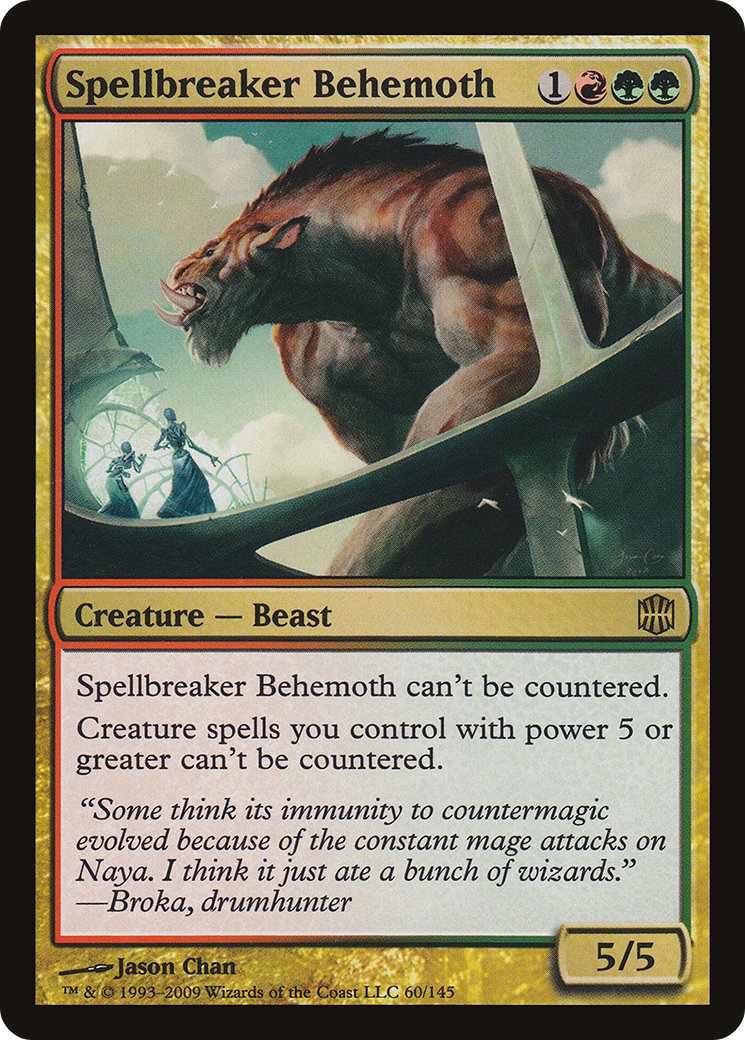 Spellbreaker Behemoth (ARB-060) [Alara Reborn]