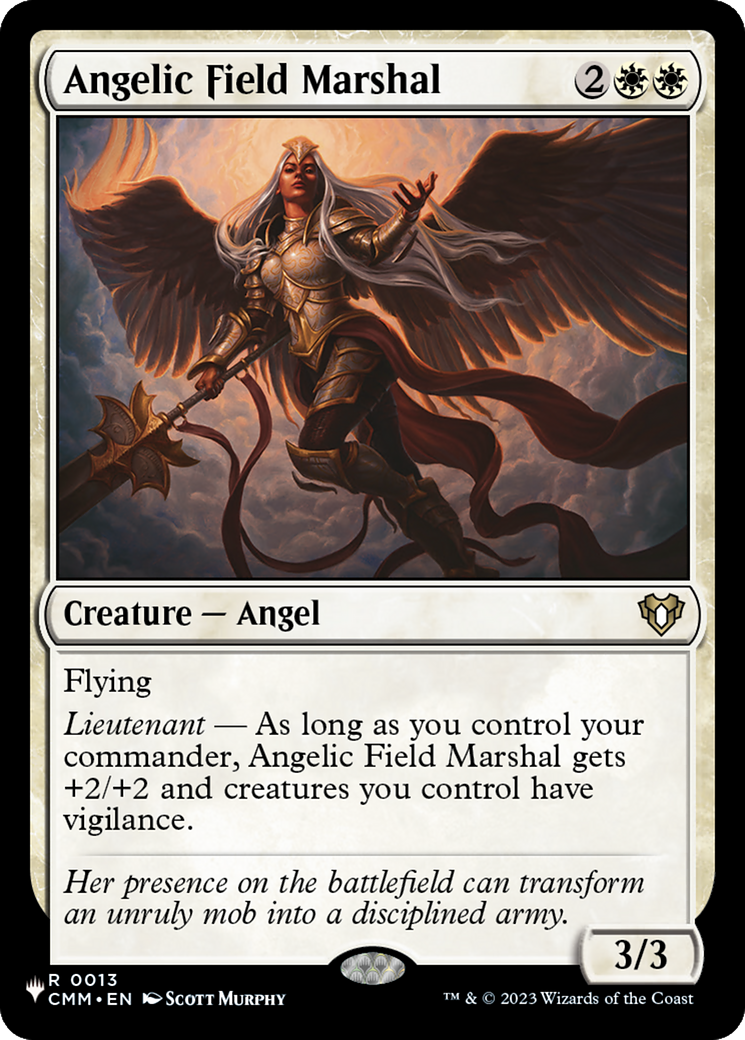 Angelic Field Marshal (LIST-CMM-13) [The List] Foil
