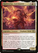 Quintorius, Loremaster (MOM-250) [March of the Machine]