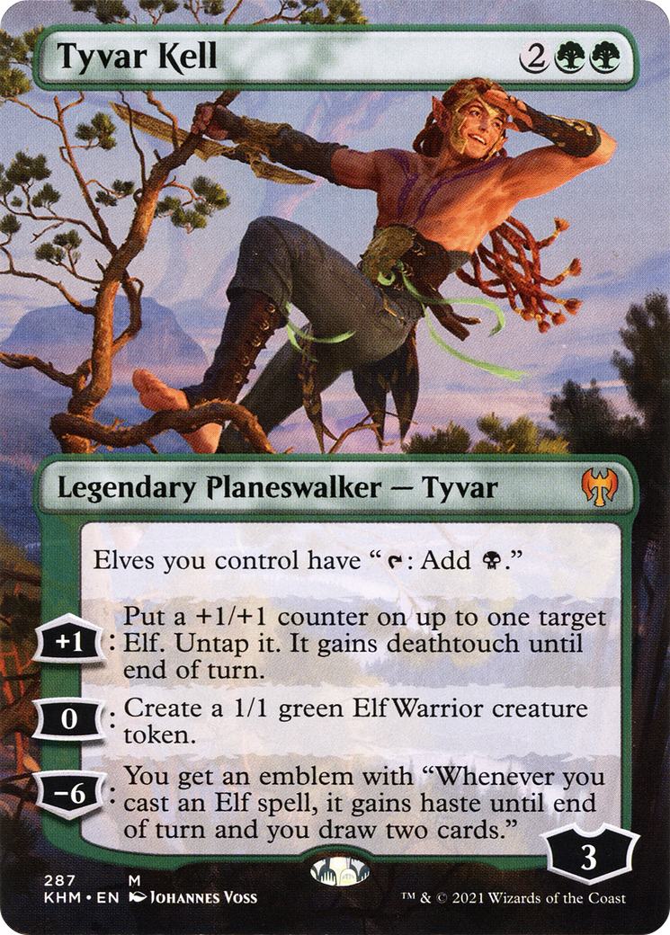 Tyvar Kell (KHM-287) [Kaldheim] (Borderless)