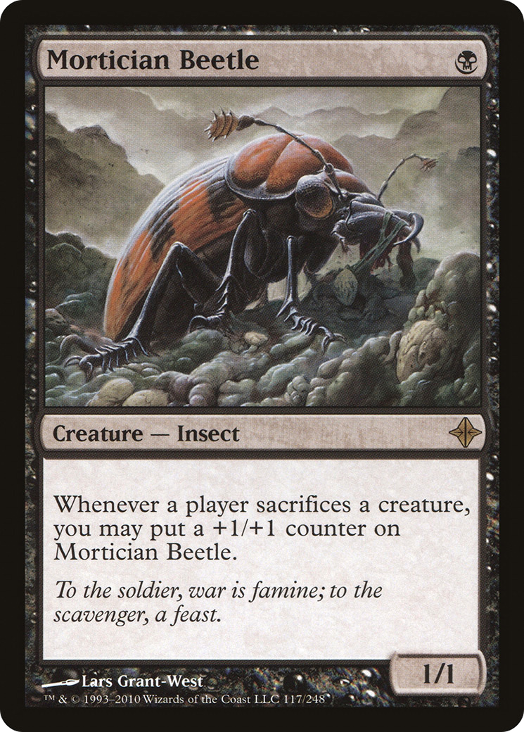 Mortician Beetle (ROE-117) [Rise of the Eldrazi]