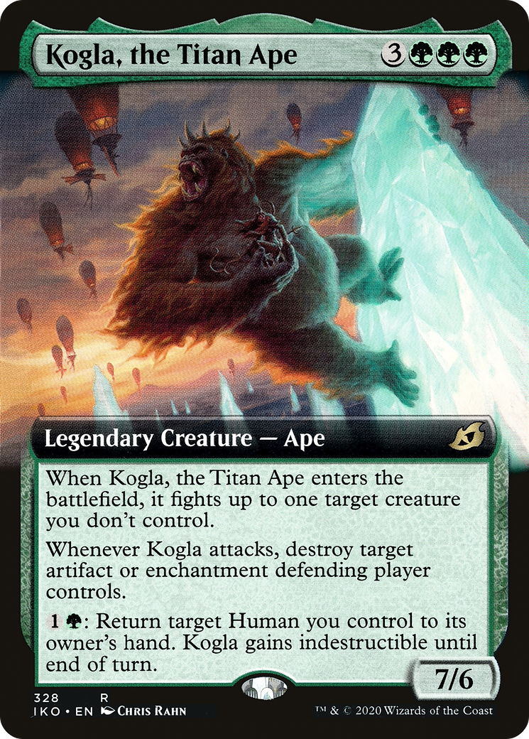 Kogla, the Titan Ape (IKO-328) [Ikoria: Lair of Behemoths]: (Extended Art)