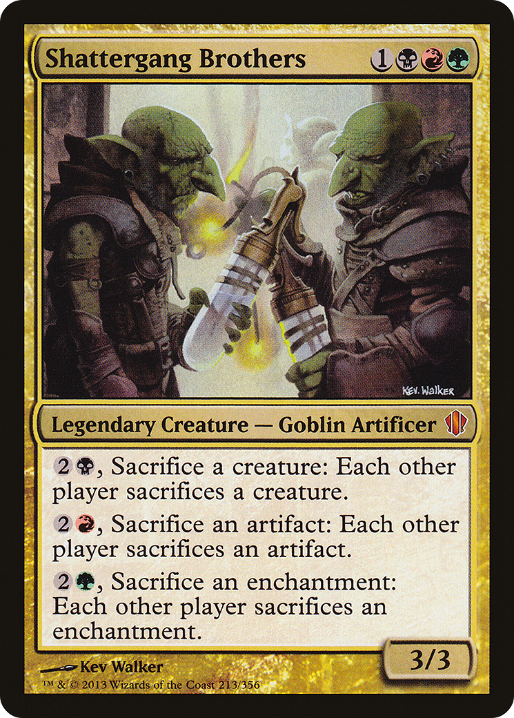 Shattergang Brothers (C13-213) [Commander 2013]