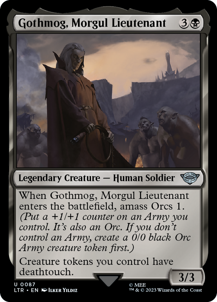 Gothmog, Morgul Lieutenant (LTR-087) [The Lord of the Rings: Tales of Middle-earth]
