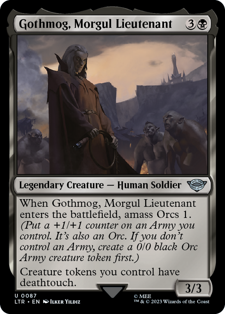 Gothmog, Morgul Lieutenant (LTR-087) [The Lord of the Rings: Tales of Middle-earth]