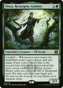 Nissa, Resurgent Animist (PPMKM-22P) [March of the Machine: The Aftermath Promos]