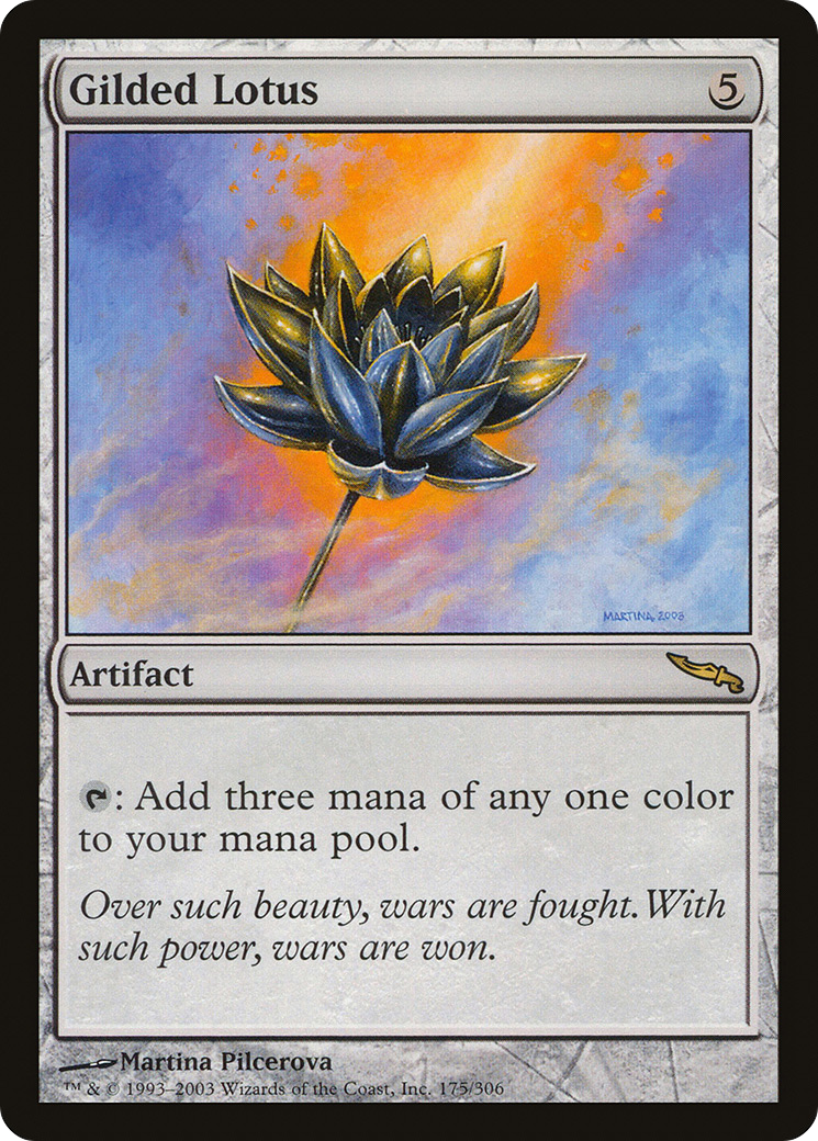 Gilded Lotus (MRD-175) [Mirrodin]