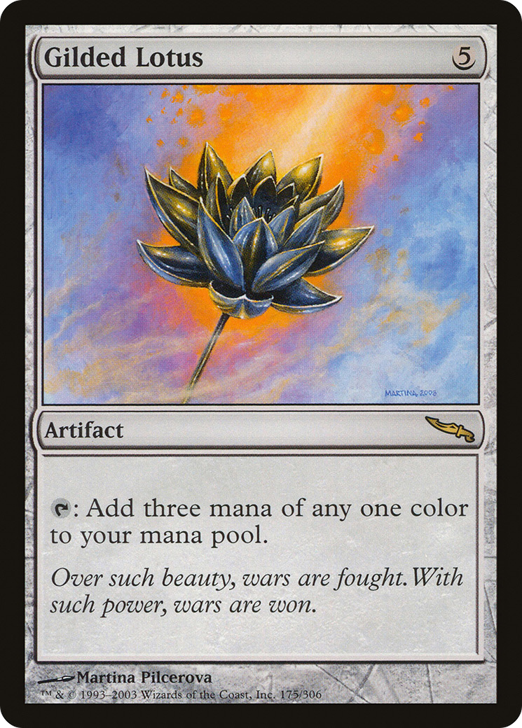 Gilded Lotus (MRD-175) [Mirrodin]