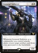 Ironsoul Enforcer (Extended Art) (NEC-041) [Neon Dynasty Commander]