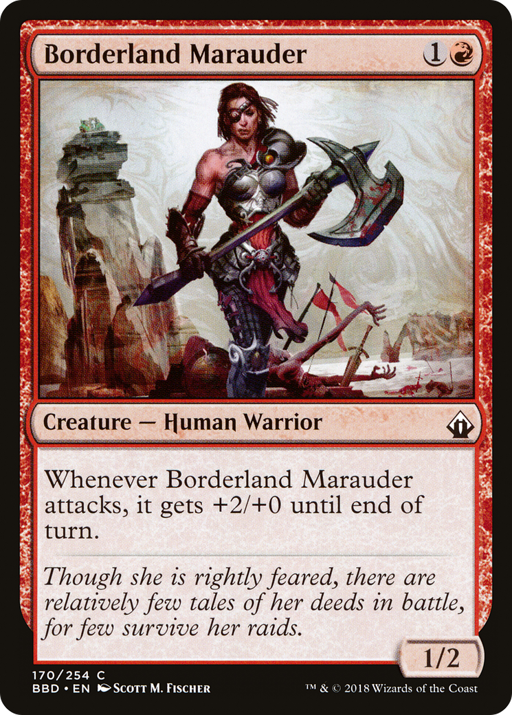 Borderland Marauder (BBD-170) [Battlebond]