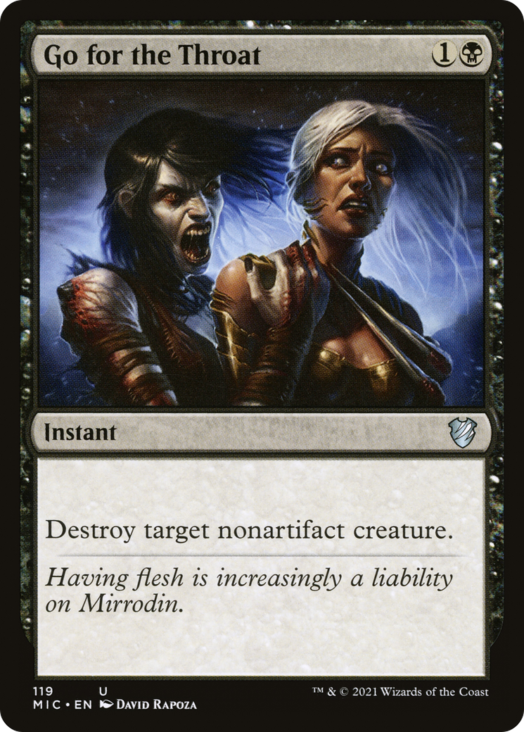 Go for the Throat (MIC-119) [Midnight Hunt Commander]