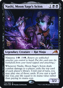Nashi, Moon Sage's Scion (PRE-114) [Kamigawa: Neon Dynasty Promos] Foil
