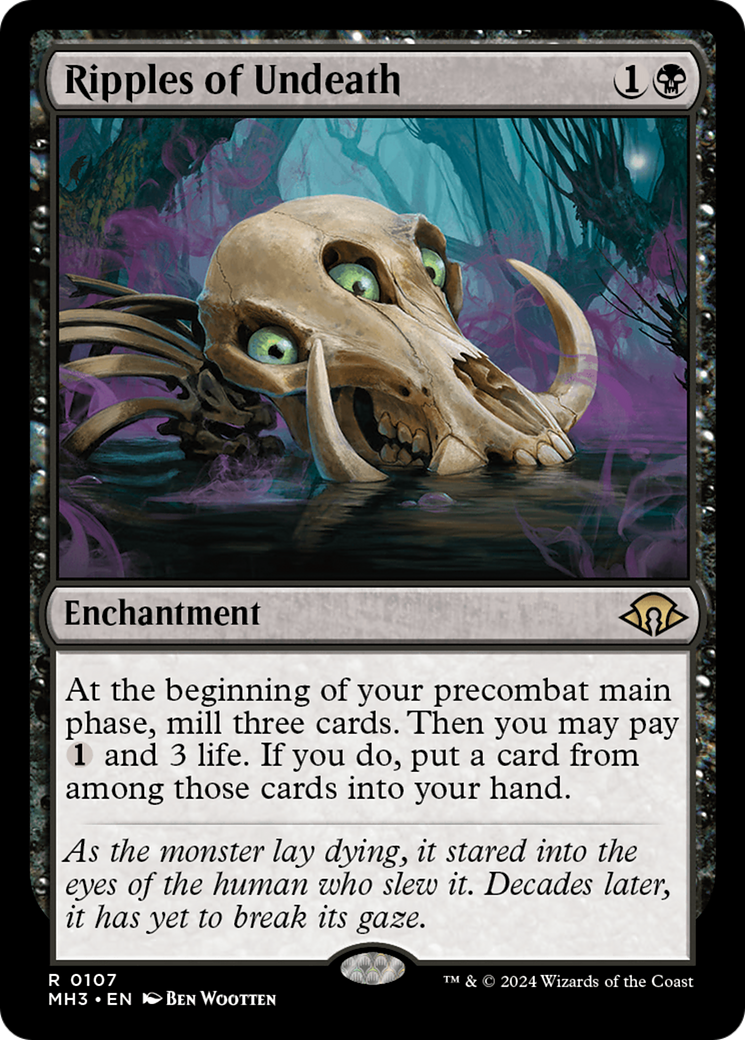 Ripples of Undeath (MH3-107) [Modern Horizons 3] Foil