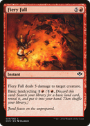 Fiery Fall (DDN-029) [Duel Decks: Speed vs. Cunning]