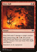 Fiery Fall (DDN-029) [Duel Decks: Speed vs. Cunning]