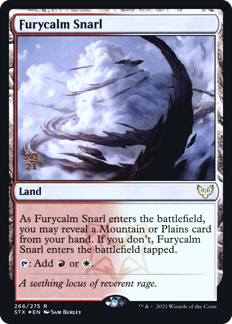 Furycalm Snarl (PRE-266S) [Strixhaven: School of Mages Promos] Foil