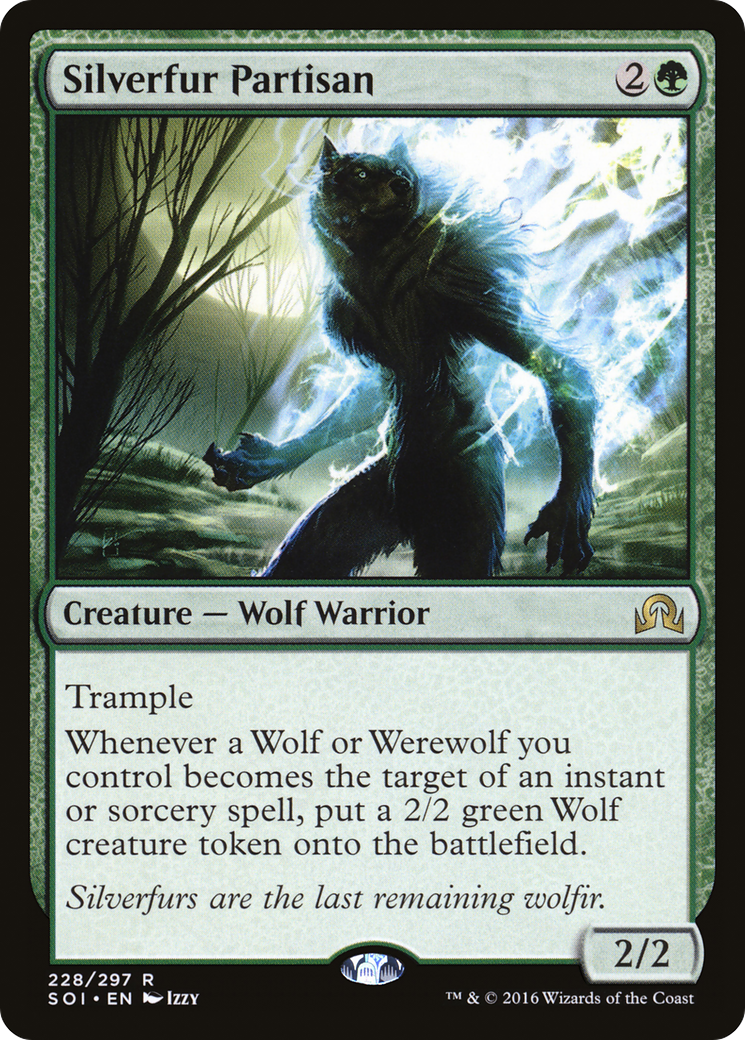 Silverfur Partisan (SOI-228) [Shadows over Innistrad]