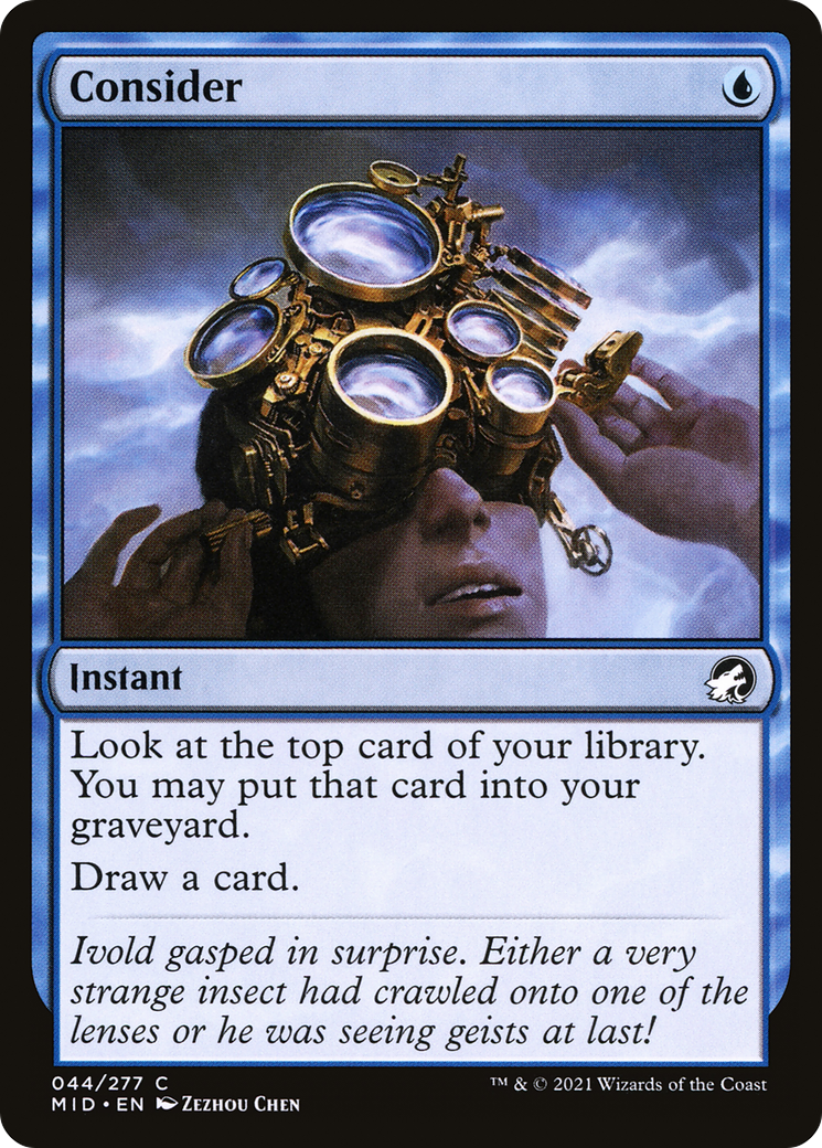 Consider (MID-044) [Innistrad: Midnight Hunt] Foil