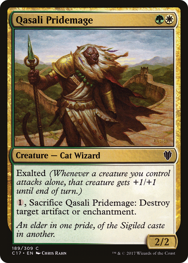Qasali Pridemage (C17-189) [Commander 2017]