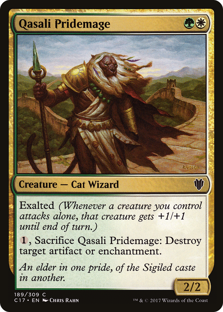 Qasali Pridemage (C17-189) [Commander 2017]