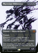 Phyrexian Obliterator (ONE-308) [Phyrexia: All Will Be One]: (Showcase) (Borderless)