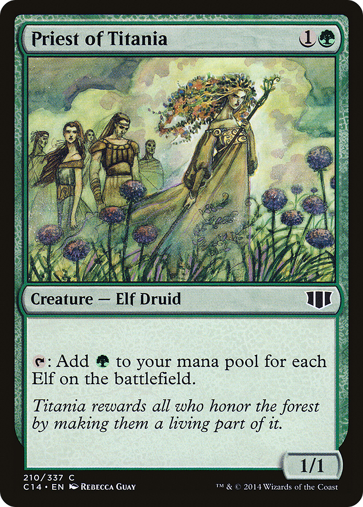 Priest of Titania (C14-210) [Commander 2014]