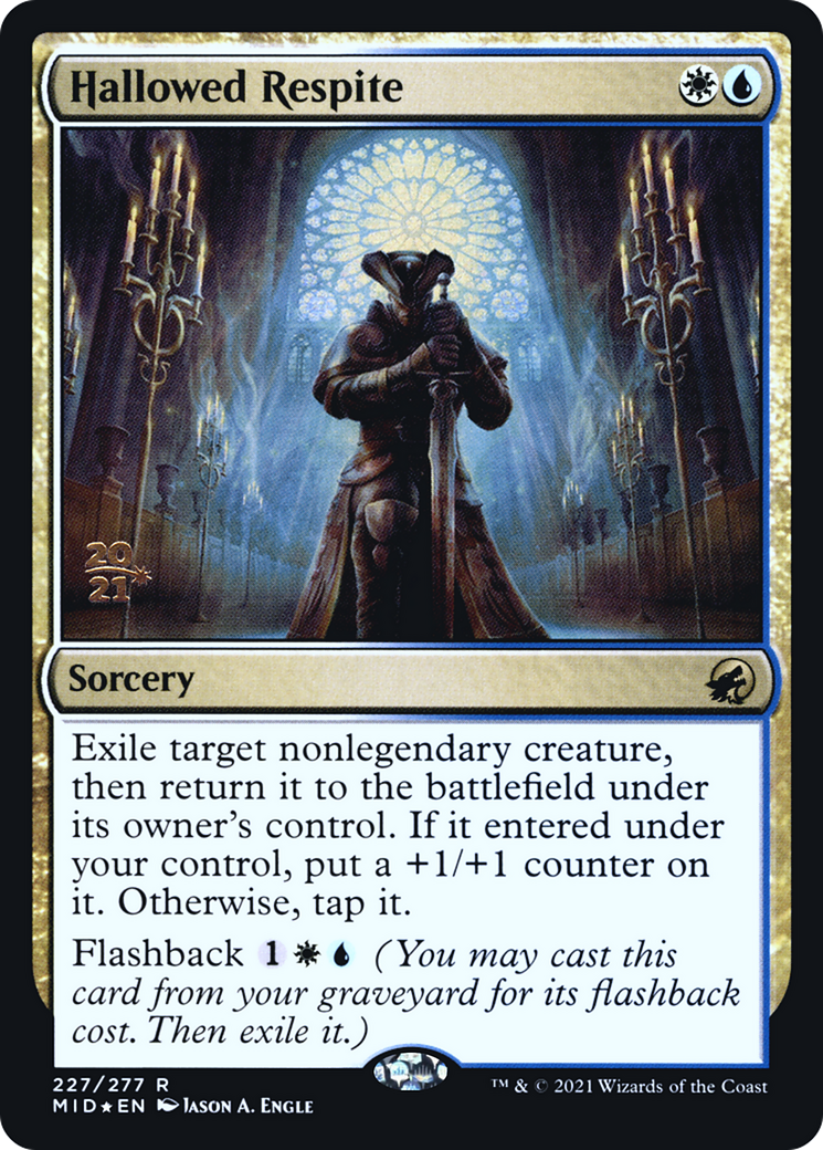 Hallowed Respite (PRE-227S) [Innistrad: Midnight Hunt Promos] Foil