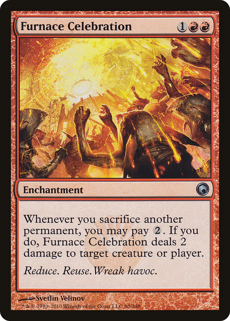 Furnace Celebration (SOM-090) [Scars of Mirrodin]
