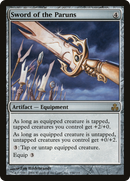 Sword of the Paruns (GPT-156) [Guildpact] Foil
