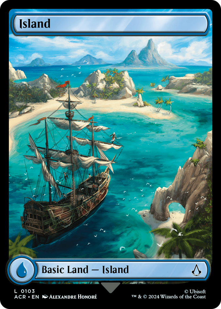 Island (ACR-103) [Assassin's Creed] Foil