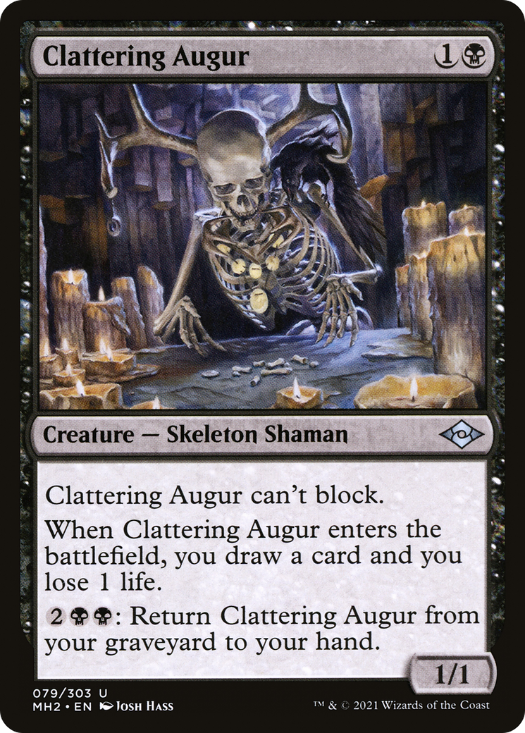 Clattering Augur (MH2-079) [Modern Horizons 2]