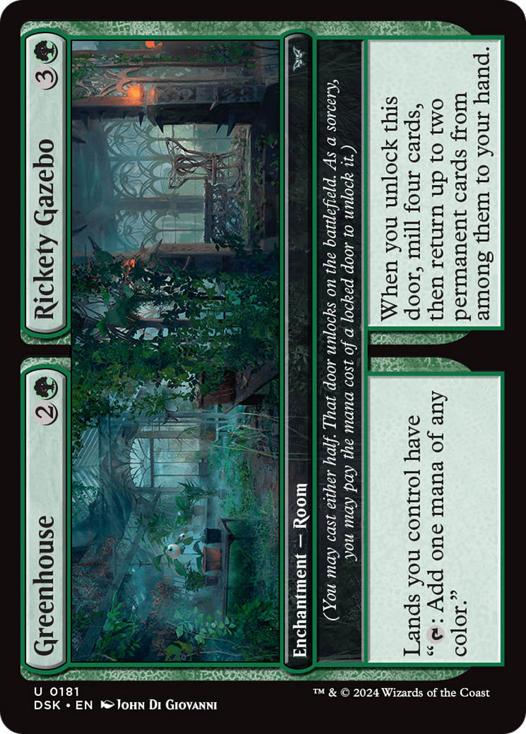 Greenhouse // Rickety Gazebo (DSK-181) [Duskmourn: House of Horror]